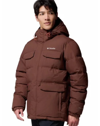 Geaca cu izolatie Landroamer Puffer, Maro inchis