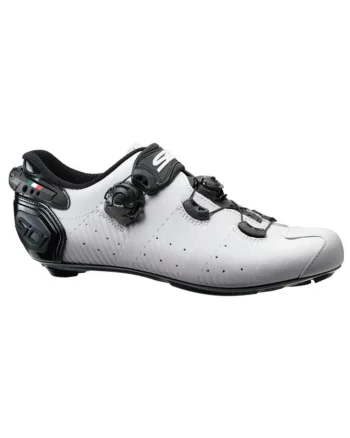 Pantofi ciclism sosea  Wire 2S-Alb/Negru-