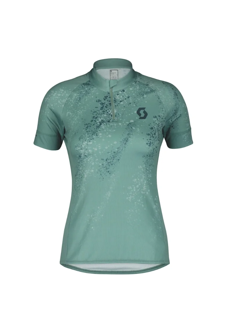 Tricou ciclism dama  ENDURANCE 30, Verde inchis