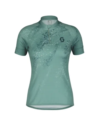 Tricou ciclism dama  ENDURANCE 30, Verde inchis