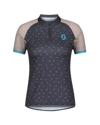 Tricou ciclism dama  Endurance 30 S/SL SS 2021, Bleumarin