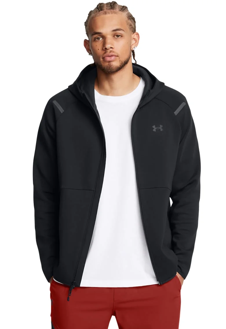 Hanorac din fleece Unstoppable, Negru