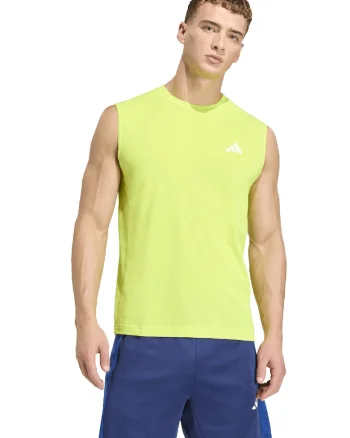 Top cu decolteu la baza gatului, pentru antrenament Essentials, Verde lime