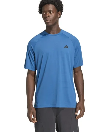 Tricou cu tehnologie ClimaCool, pentru antrenament Techess, Albastru glaciar