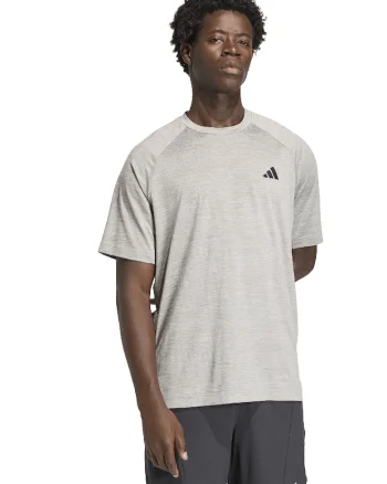 Tricou cu tehnologie ClimaCool, pentru antrenament Techess, Grej