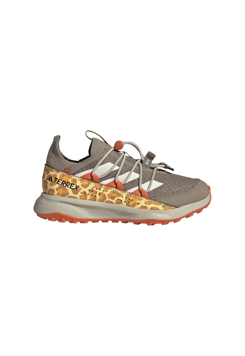 Pantofi cu logo, pentru drumetii Terrex Voyager, Portocaliu/Maro taupe