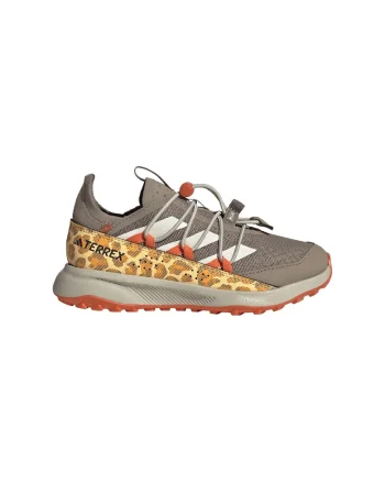 Pantofi cu logo, pentru drumetii Terrex Voyager, Portocaliu/Maro taupe