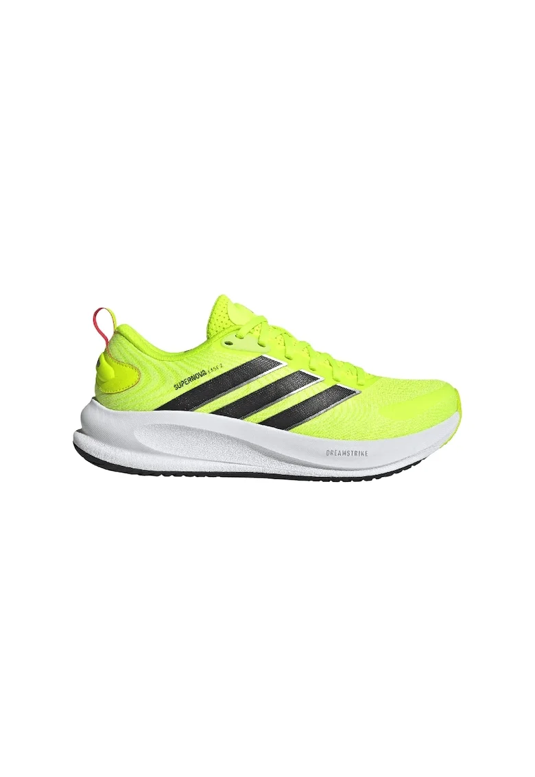 Pantofi Supernova Ease 2 pentru alergare, Negru/Verde neon