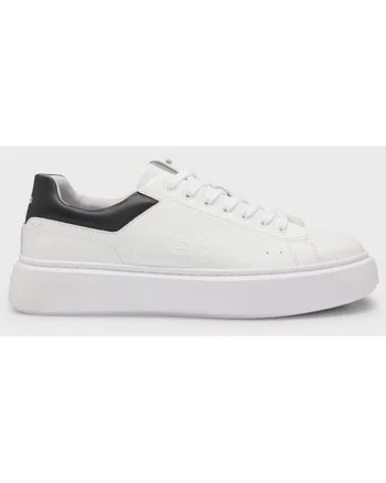 Pantofi sport barbati  50543867 10232547 100, poliester, alb/negru