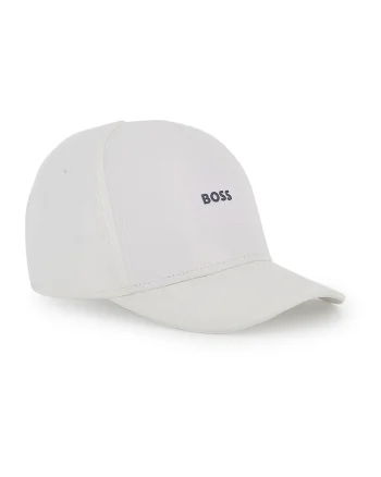 Sapca cu logo, pentru baseball, Alb optic
