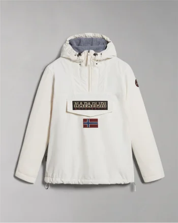 Jacheta pull-on cu gluga si logo Rainforest