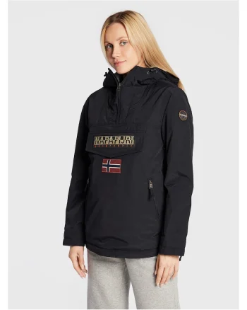 Geaca Anorak de dama  negru,