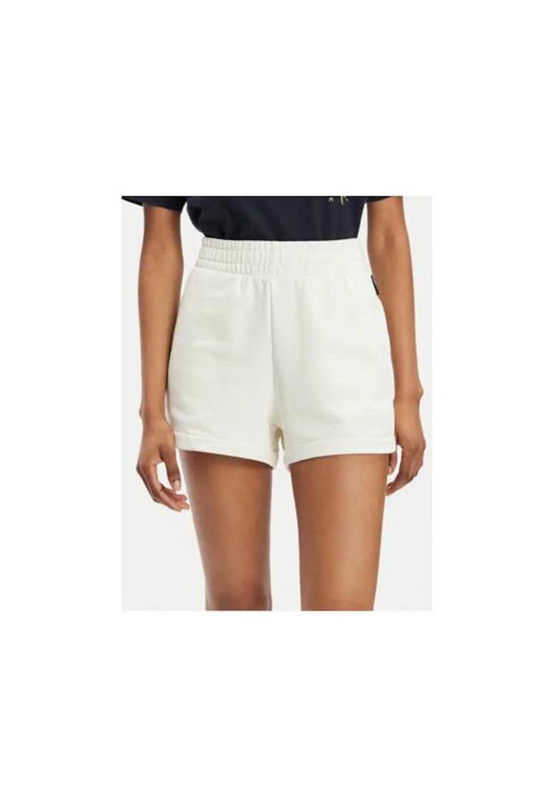 Pantaloni scurti dama,  303651909, Bumbac, Bej, Bej