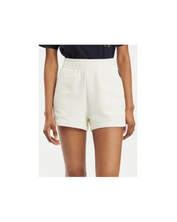 Pantaloni scurti dama,  303651909, Bumbac, Bej, Bej
