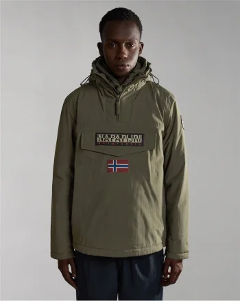 Geaca pull-on cu fenta cu fermoar Rainforest,