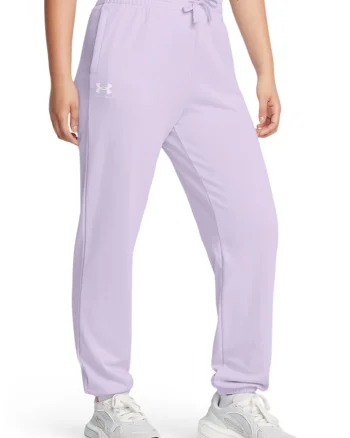 Pantaloni lejeri pentru antrenament Rival, Lila pal/Lila