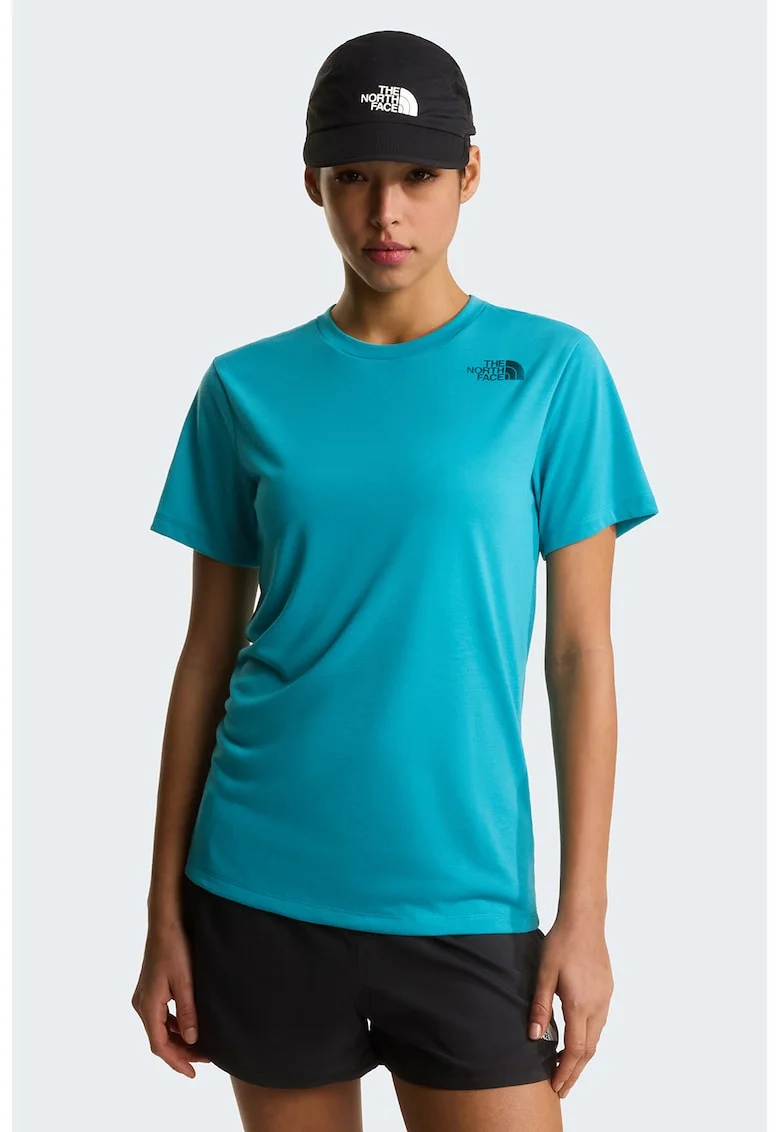 Tricou pentru fitness Bitmap, Albastru deschis
