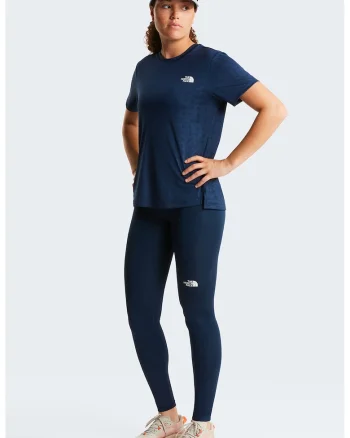 Tricou pentru fitness Flex, Alb/Albastru inchis