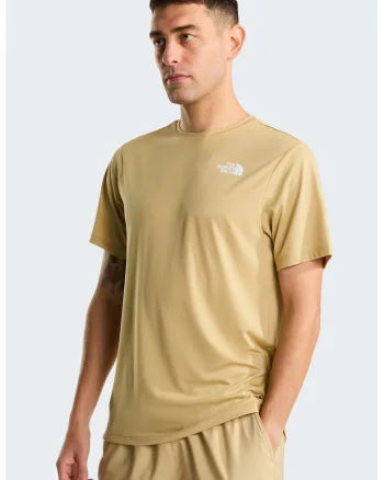 Tricou regular fit cu detaliu logo pentru fitness 24/7, Galben mustar