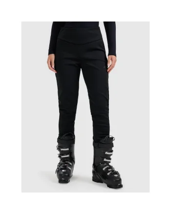 Pantaloni sport dama  negru, din poliester