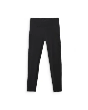 Pantaloni sport dama  colanti, negru, poliester,