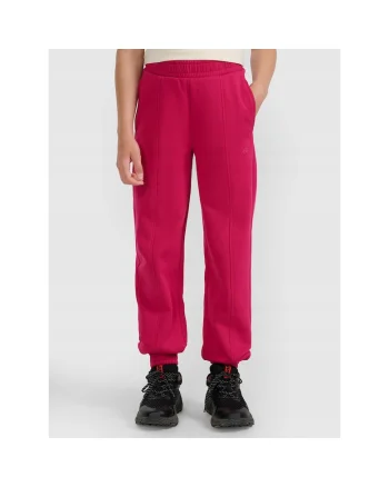 Pantaloni de sport fete,  bumbac/poliester, roz