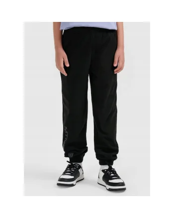 Pantaloni sport baieti,  poliester, negri