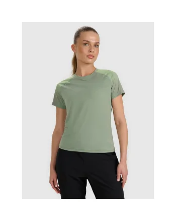 Tricou sport  antrenament, verde, poliester