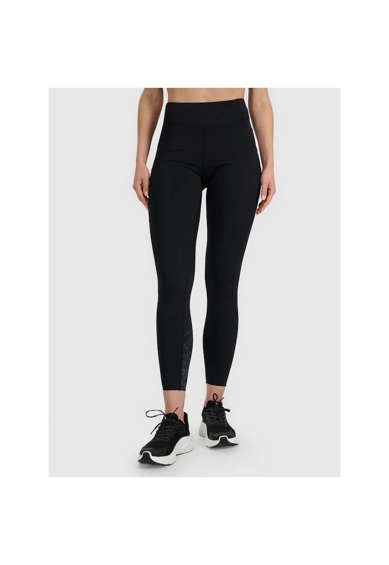 Pantaloni sport dama  colanti de antrenament, culoare negru, din poliester