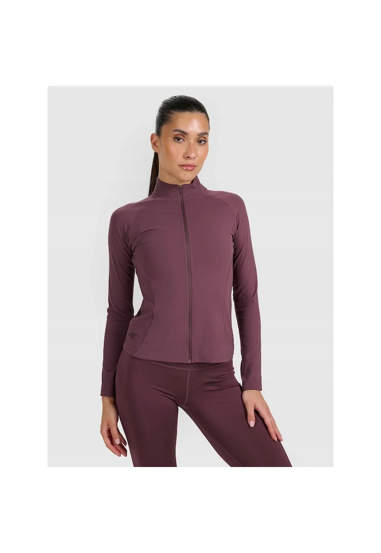Bluza sport dama,  maro, Maro
