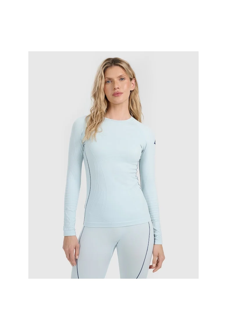 Bluza sport dama,  poliester, albastru deschiswqfwqd, Albastru deschis