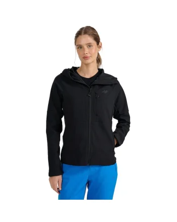 Jacheta softshell  NeoDry 10000, rezistenta la vant, Negru