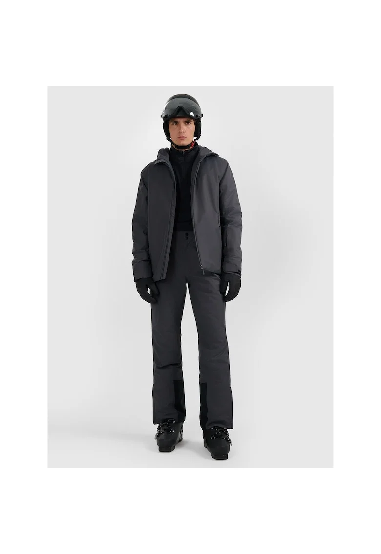 Pantaloni barbati,  poliester, gri, Gri