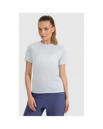 Tricou sport dama  alergare, uscare rapida, albastru, poliester