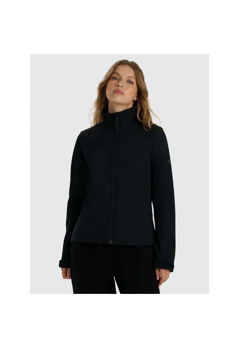 Geaca softshell  dama, rezistenta la vant, membrana NeoDry 5000, negru, poliester