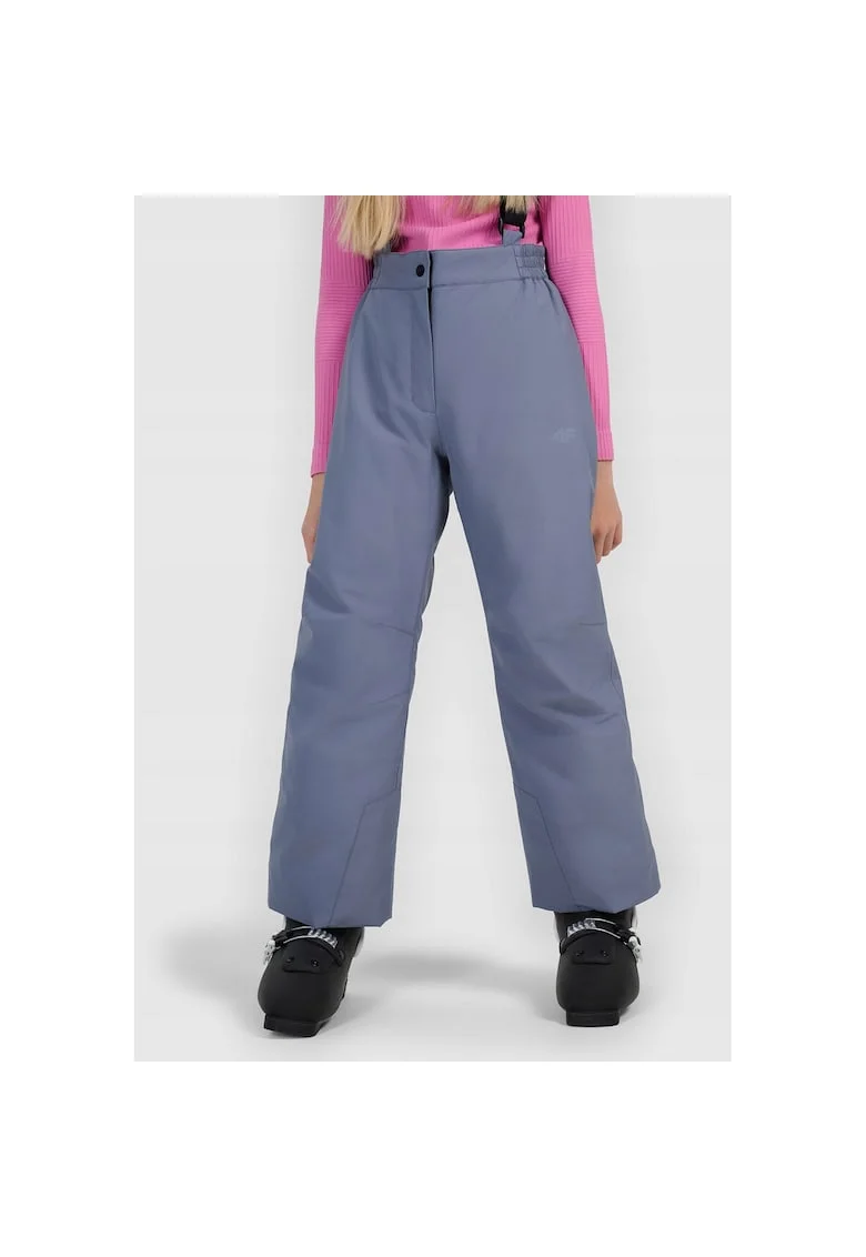 Pantaloni de ski  pentru fete, gri, NeoDry 5000
