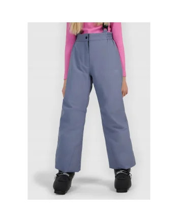 Pantaloni de ski  pentru fete, gri, NeoDry 5000