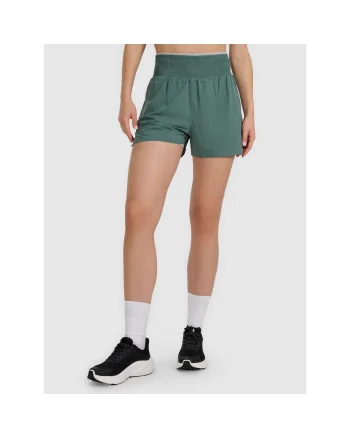 Pantaloni sport dama,  colanti, turcoaz, poliester
