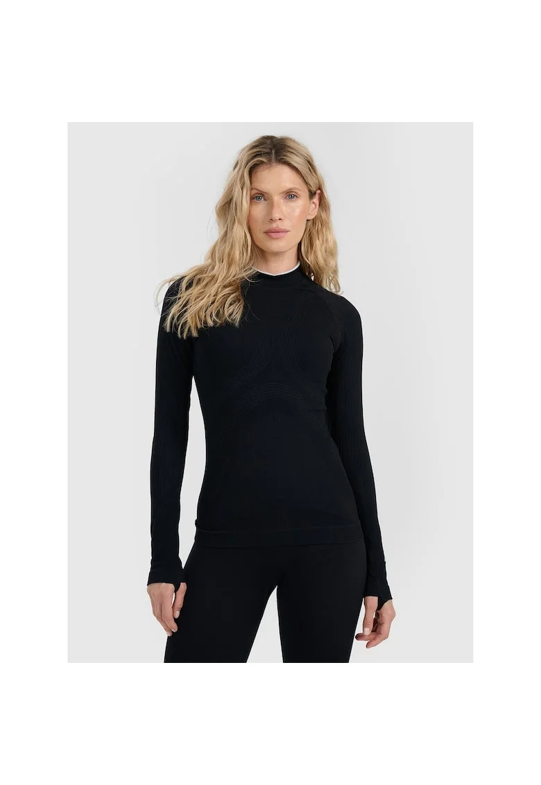 Bluza de sport unisex,  poliester, neagra