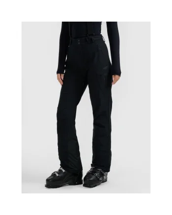 Pantaloni ski dama  negru, poliester