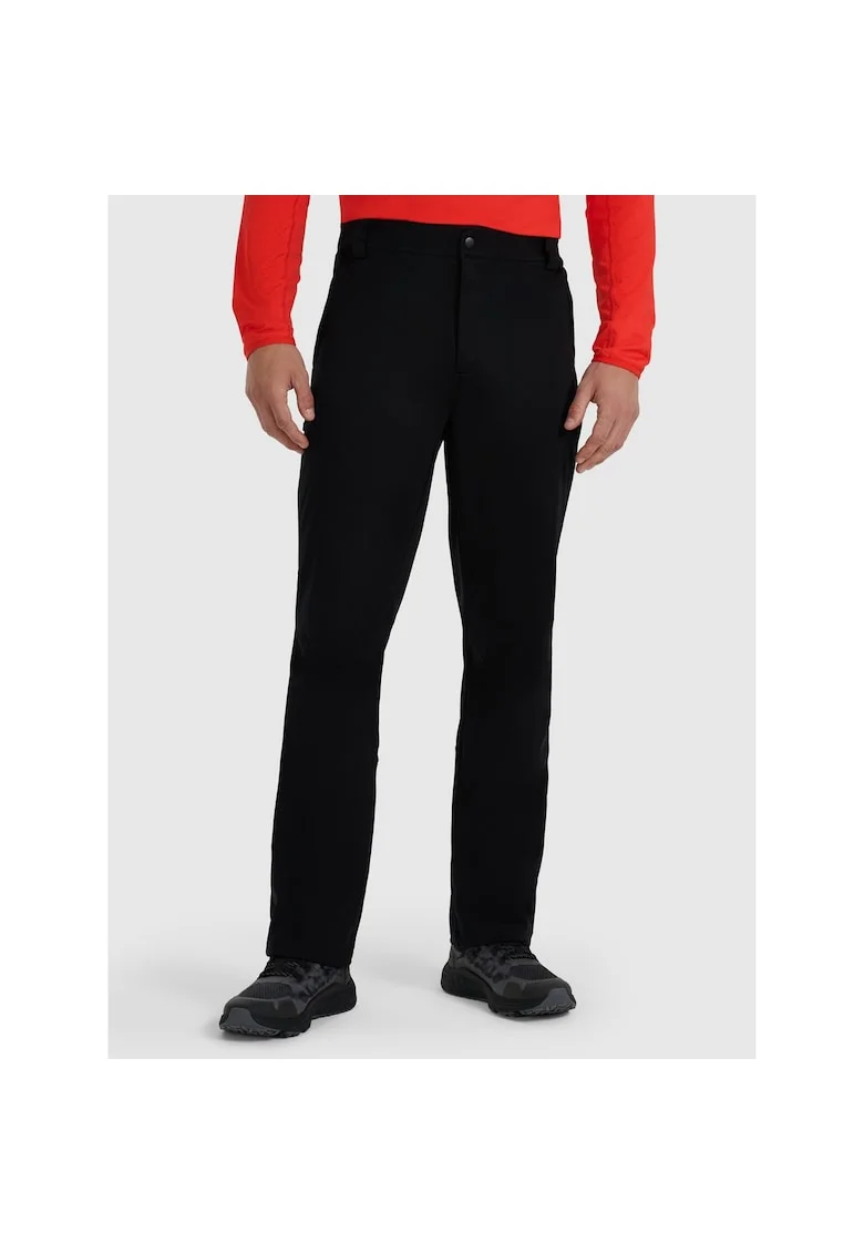 Pantaloni trekking barbati,  poliester, negru