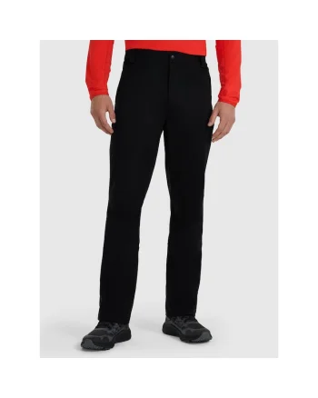 Pantaloni trekking barbati,  poliester, negru
