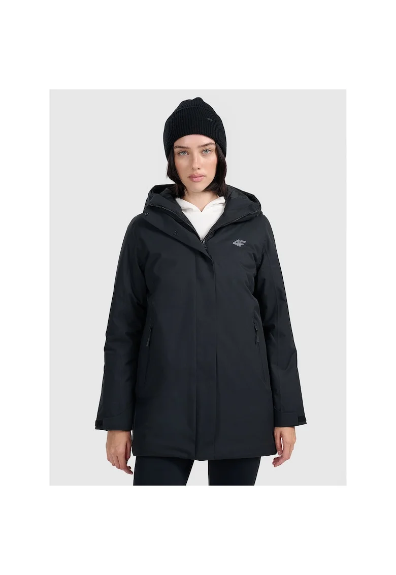 Geaca de iarna  NeoDry 8000, neagra, poliester, pentru femei