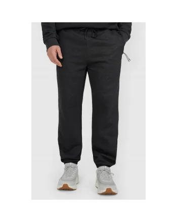 Pantaloni de sport barbati,  bumbac, gri inchis