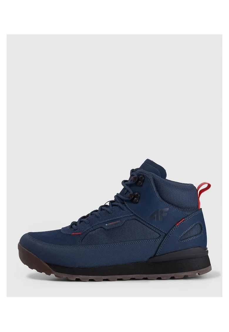 Pantofi sport barbati RAW25FWINM059-30, 4F, Bleumarin, Piele naturala
