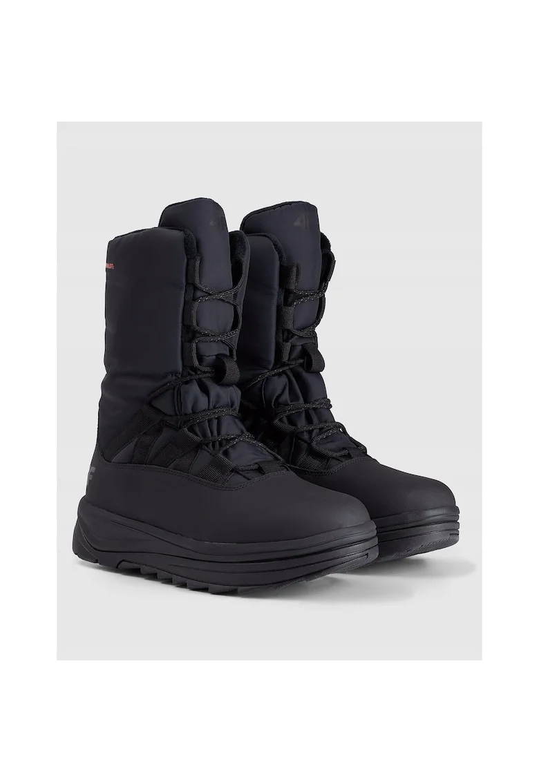 Bocanci de trekking  cizme de zapada Primaloft, negru