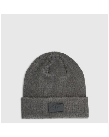 Caciula beanie unisex  gri, poliester, dimensiune universala