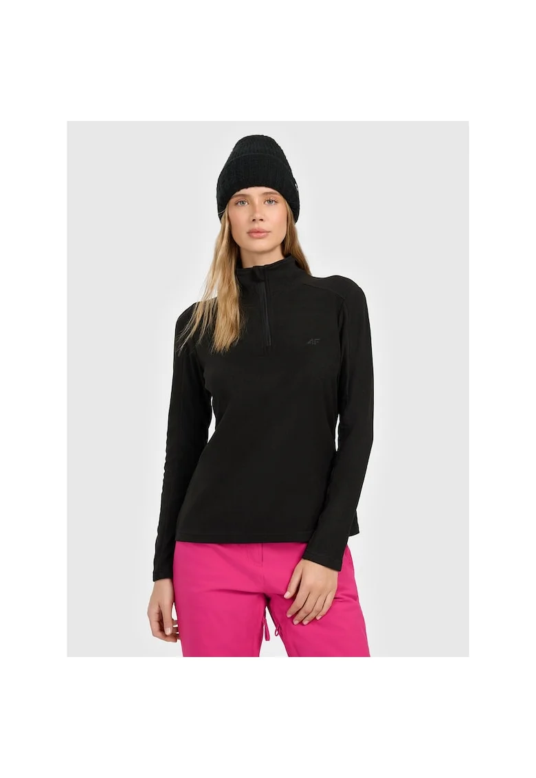 Bluza sport unisex  poliester, negru