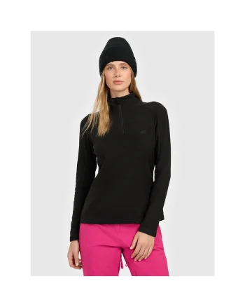 Bluza sport unisex  poliester, negru