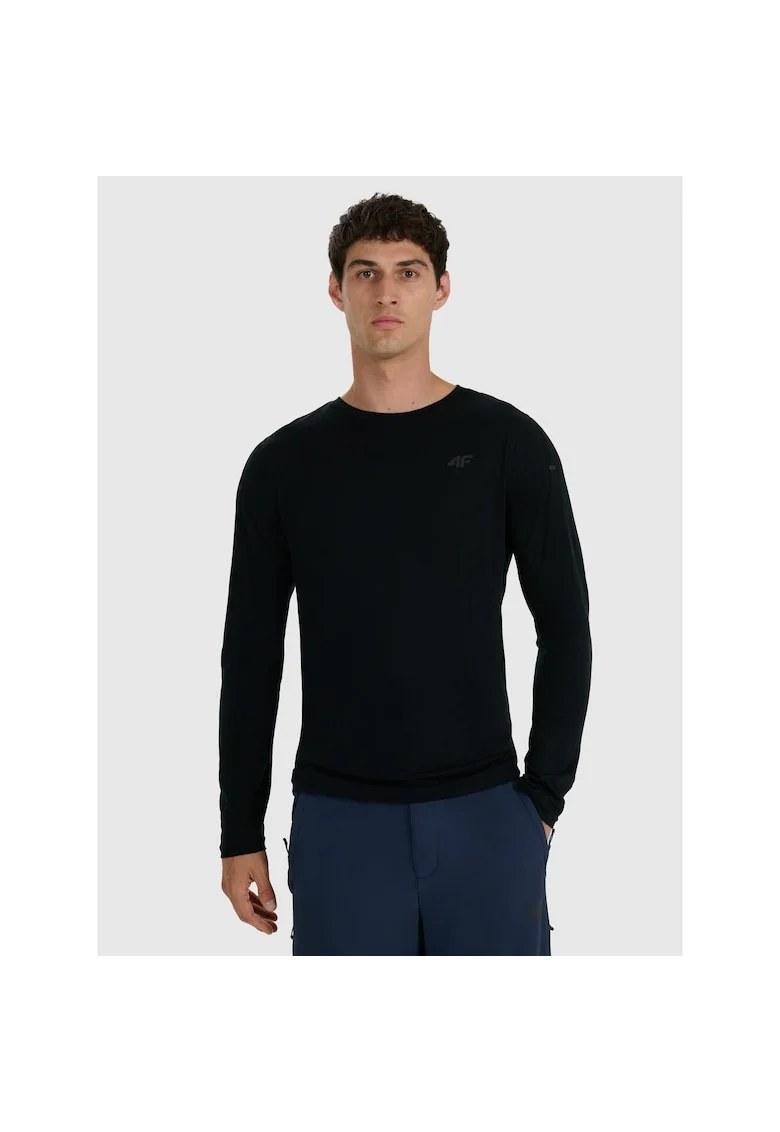 Bluza barbati  din lana, Negru
